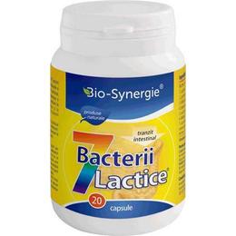 7 bacterii lactice bio-synergie, 20 capsule