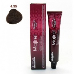 Vopsea permanenta l'oreal professionnel majirel ionene g incell nr. 4,35 saten auriu acaju