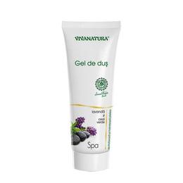 Gel de duş spa cu lavandă și ceai verde vivanatura 250 ml