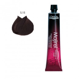 Vopsea permanenta l'oreal professionnel majirel ionene g incell nr. 5,15 saten deschis cenusiu acaju