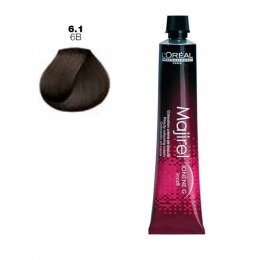 Vopsea permanenta l'oreal professionnel majirel ionene g incell nr. 6,1 blond inchis cenusiu
