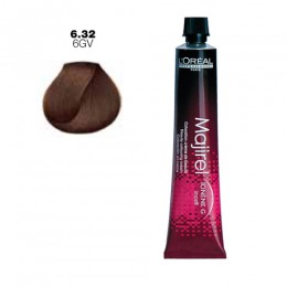 Vopsea permanenta l'oreal professionnel majirel ionene g incell nr. 6,32 blond inchis auriu irizat