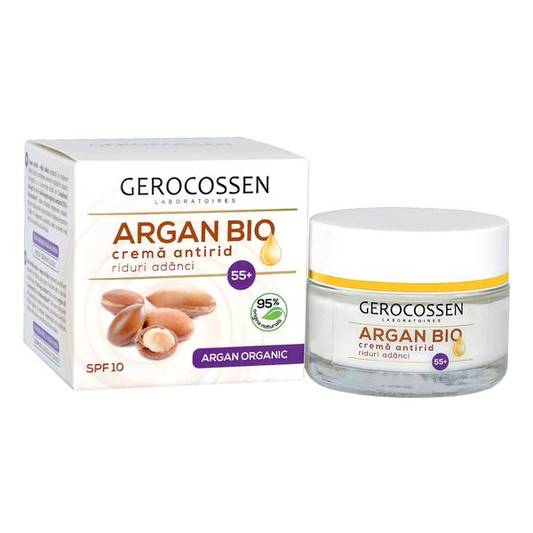 Crema Antirid 55+ Argan Bio Gerocossen, 50 ml