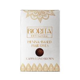 Vopsea de par organica - Henna Biorita Cappuccino Brown 100g