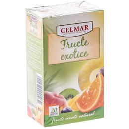 Ceai de fructe exotice celmar, 20 plicuri