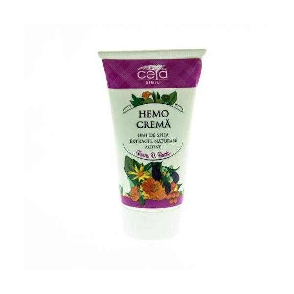 Crema Hemo Unt de Shea si Extracte Naturale Active Ceta, 50ml