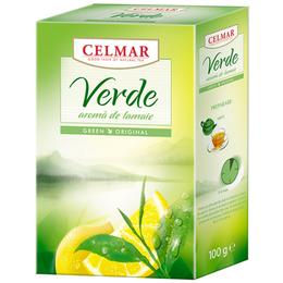 Ceai Verde cu Aroma de Lamaie Celmar, 100g