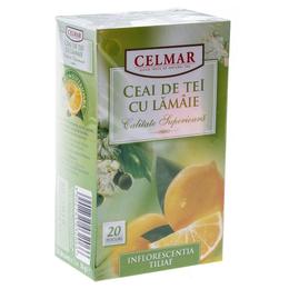 Ceai de Tei cu Lamaie Celmar, 20 plicuri