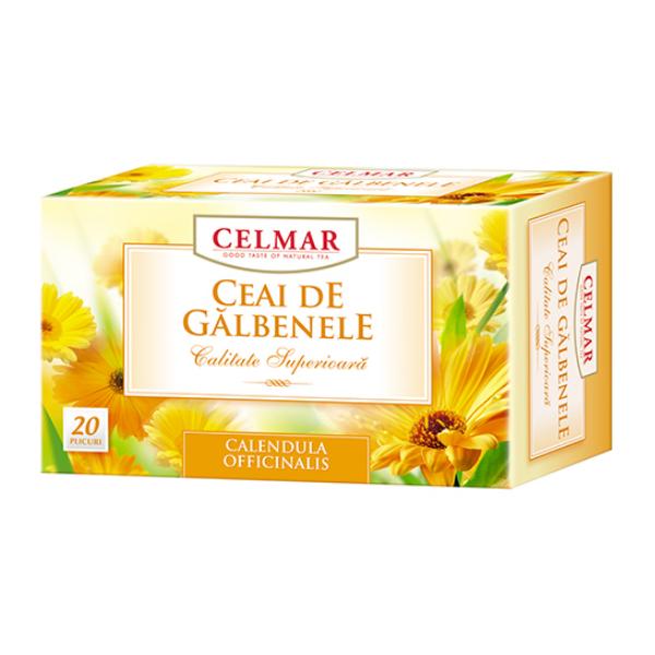 Ceai de Galbenele Celmar, 20 plicuri