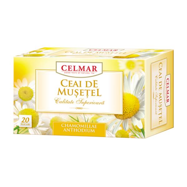 Ceai de Musetel Celmar, 20 plicuri