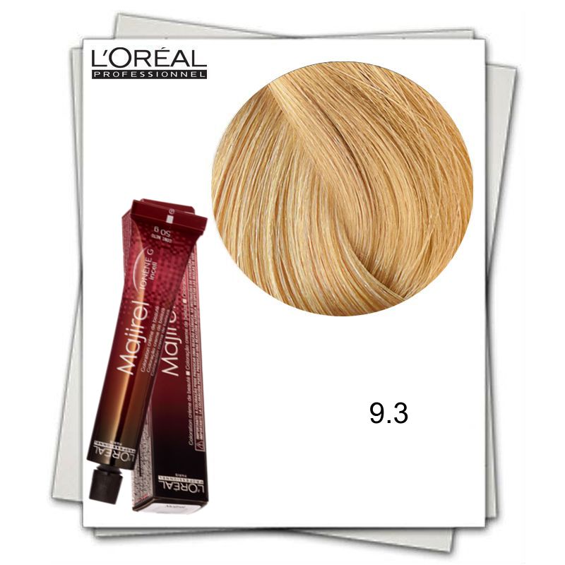 Vopsea Permanenta - L&#039;Oreal Professionnel Majirel Ionene G Incell 9.3 blond foarte deschis auriu