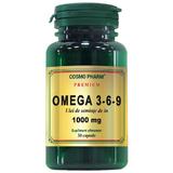 Omega 3-6-9 Ulei de Seminte de In Cosmo Pharm Premium, 30 capsule