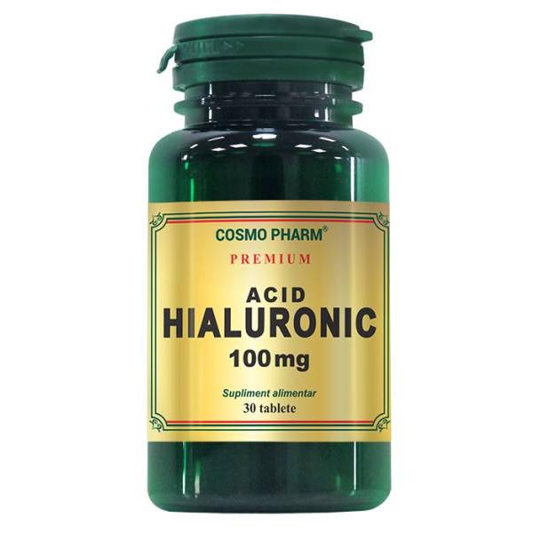 Acid Hialuronic 100mg Cosmo Pharm Premium, 30 tablete