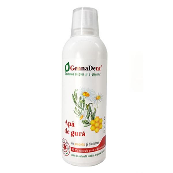 Apa de Gura cu Propolis si Diatomee Gennadent, 500 ml