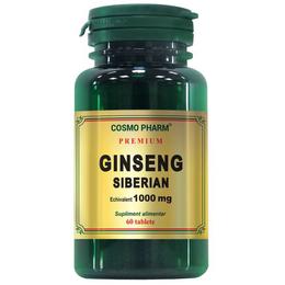 Ginseng siberian cosmo pharm premium, 60 tablete