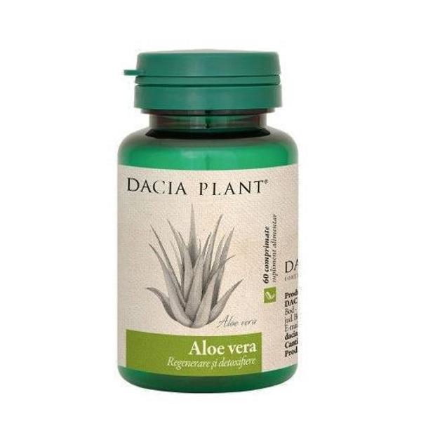 Aloe Vera Dacia Plant, 60 comprimate