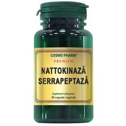 Nattokinaza serrapeptaza cosmo pharm premium, 30 capsule
