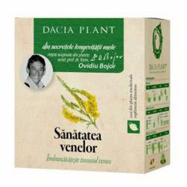 Ceai Sanatatea Venelor Dacia Plant, 50g