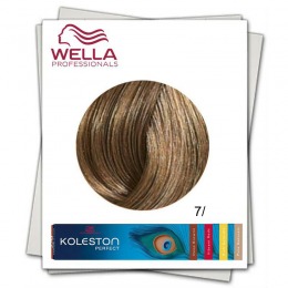 Vopsea Permanenta - Wella Professionals Koleston Perfect nuanta 7/ blond mediu pur