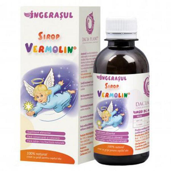 Ingerasul Sirop Vermolin Dacia Plant, 200ml