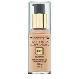 Fond de ten 3&icirc;n1 Max Factor Facefinity All Day Flawless SPF20 47 Nude 30ml