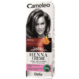 Crema coloranta pentru par pe baza de henna cameleo delia cosmetics, nuanta 6.6 ruby, 75g