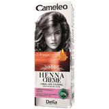 Crema Coloranta pentru Par pe Baza de Henna Cameleo Delia Cosmetics, nuanta 7.4 Copper Red, 75g