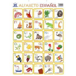 Alfabetul ilustrat al limbii spaniole. plansa, editura didactica publishing house
