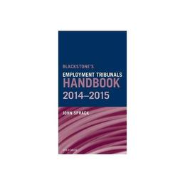 Blackstone's Employment Tribunals Handbook 2014-15