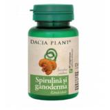 Spirulina si Ganoderma Dacia Plant, 60 comprimate