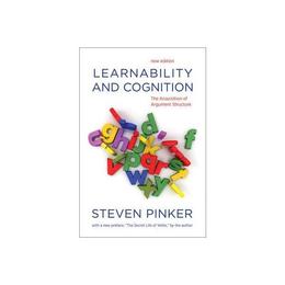 Learnability and Cognition, editura Mit University Press Group Ltd