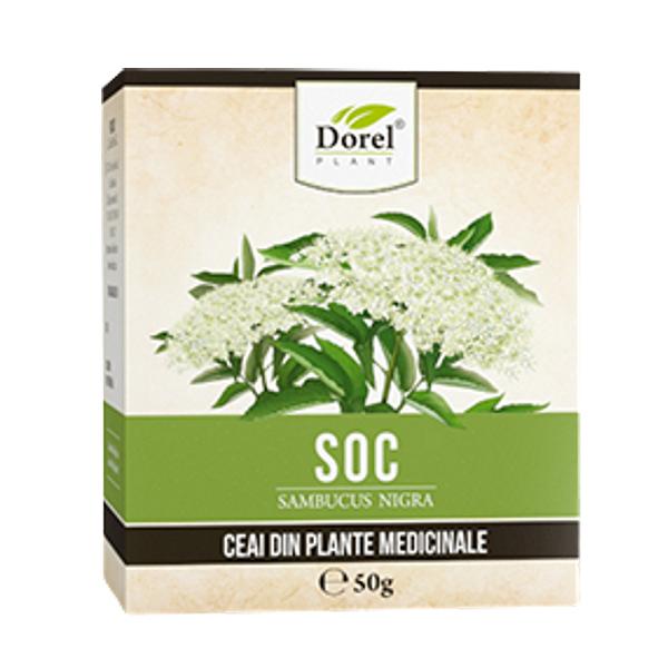 Ceai de Flori de Soc Dorel Plant, 50g
