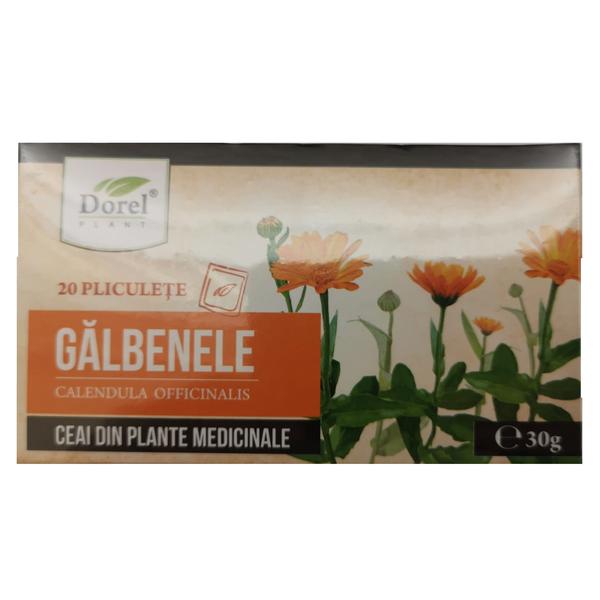 Ceai de Galbenele Dorel Plant, 20 plicuri