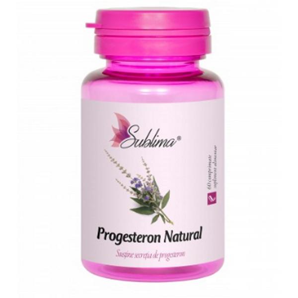 Sublima Progesteron Natural Dacia Plant, 60 comprimate