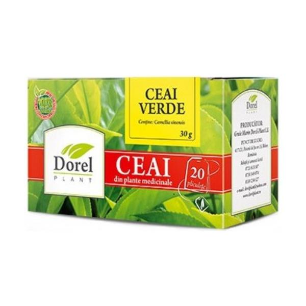 Ceai Verde Dorel Plant, 20 plicuri