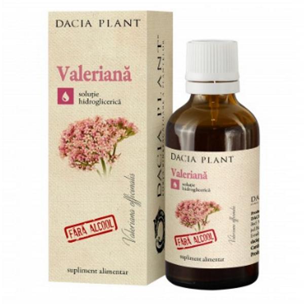 Tinctura Valeriana Fara Alcool Dacia Plant, 50ml