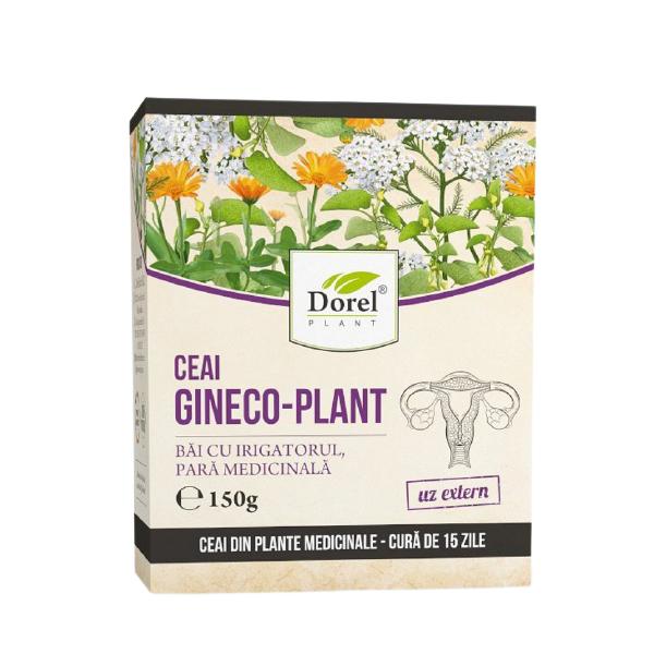 Ceai Gineco-Plant - Uz Extern (Bai cu Irigatorul) Dorel Plant, 150g