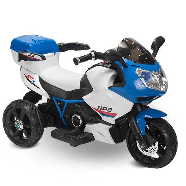 Motocicleta electrica pentru copii hp2 blue