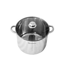 Oala Grunberg GR 2134, 34 cm, 22.5 l , Capac, Inox