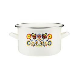 Oala Email 18Cm, 2.6L Decor Folk, Ambition
