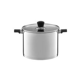 Oala Inalta Cu Capac 24Cm inox, Ambition