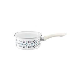 Cratita Email Simplu Cu Capac 16Cm, 1.3L Nordic