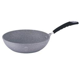 Tigaie wok aluminiu forjat cu 3 straturi marmura Berlinger Haus, 28 cm