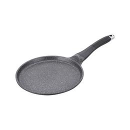 Tigaie clatite marmura Royalty Line, 28 cm, negru