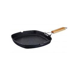 Tigaie grill cu interior de granit si maner detasabil 28.5cm Peterhof PH-25320