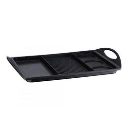 Tigaie grill de aluminiu cu invelis de granit antiaderent, Peterhof PH-25316, 26x24 cm