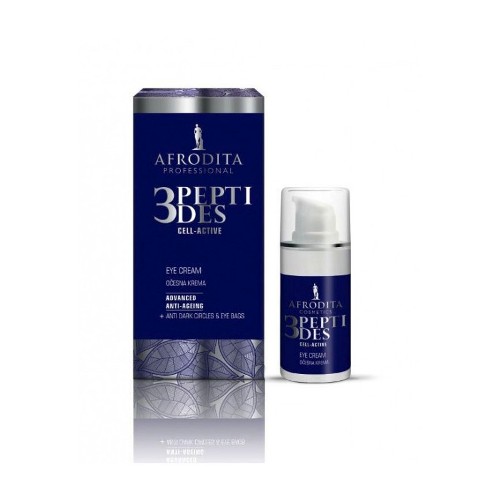 Crema Contur Ochi Anti-Age – Cosmetica Afrodita 3Peptides Cell-Active, 15 ml Cosmetica Afrodita Creme de ochi