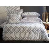 Lenjerie de pat dublu Issimo Home Lee , 100% bumbac satinat imprimat, 6 piese