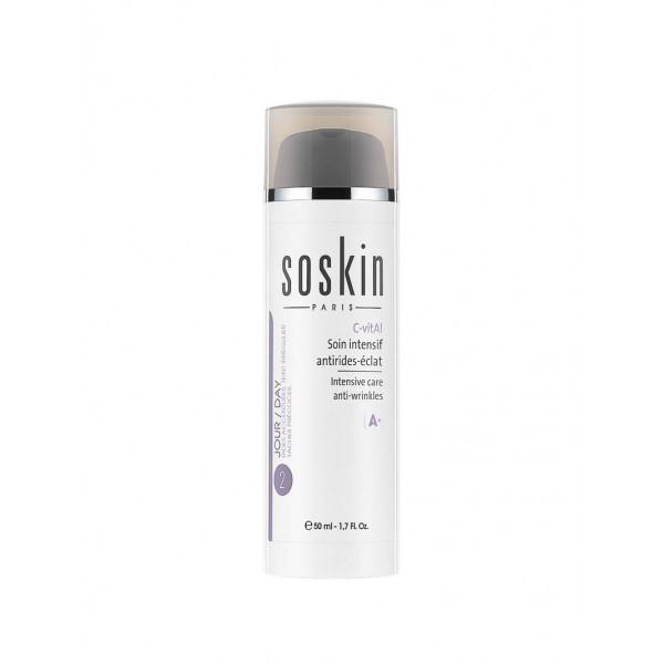 Crema Soskin C-Vital intensive care anti-wrinkles 50ml esteto.ro imagine pret reduceri