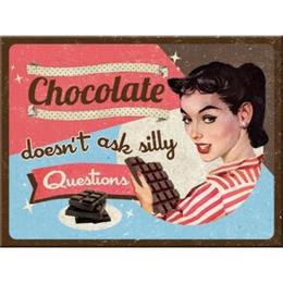 Magnet frigider - Chocolate Doesn&#039;t Ask - ArtGarage